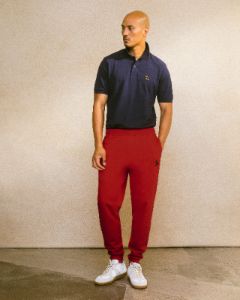 Classic Slim Fit Sweatpant - Red sold by OVO