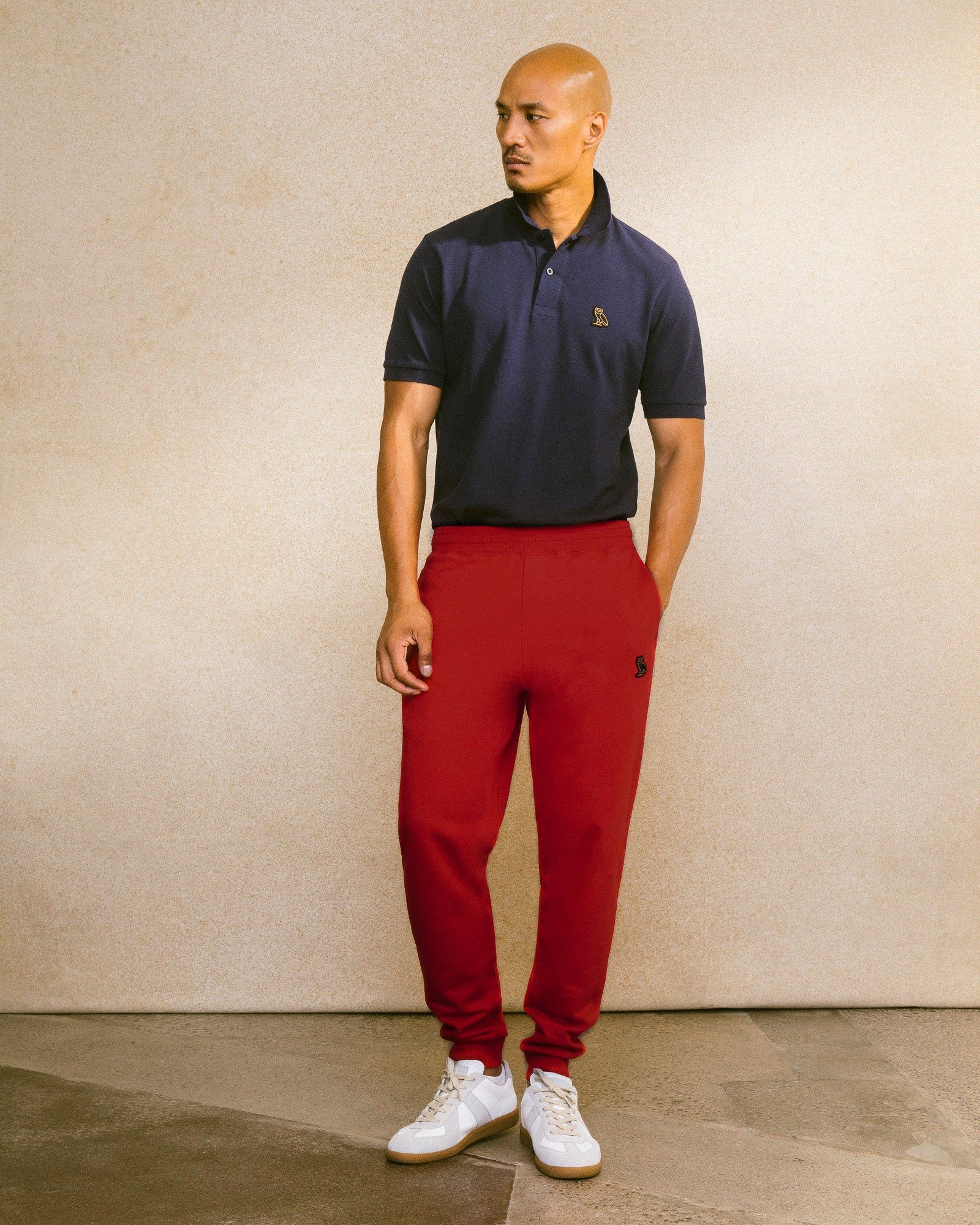 Classic Slim Fit Sweatpant - Red sold by OVO product image thumbnail 2