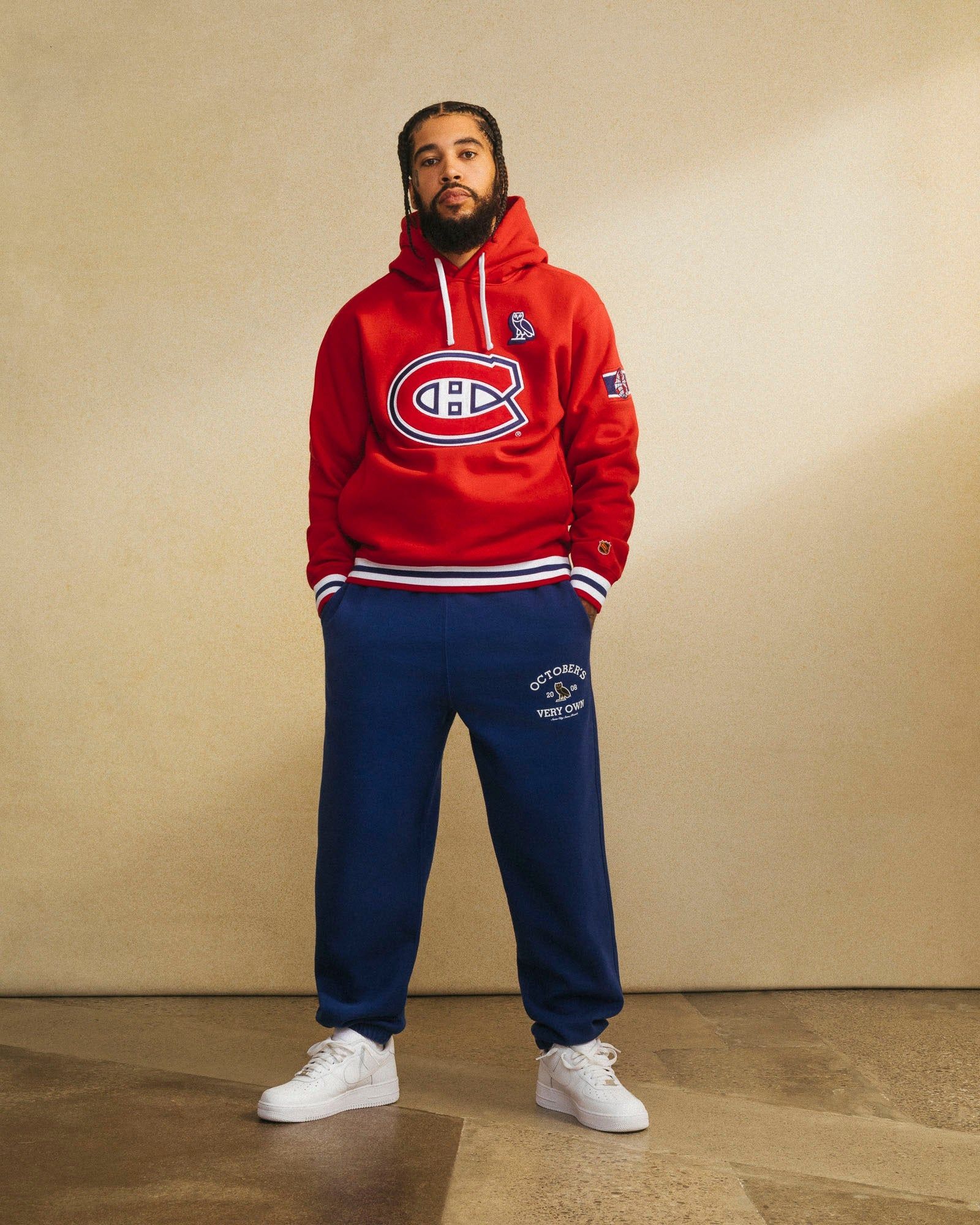 Montreal Canadiens Hoodie - Montreal Red sold by OVO product image thumbnail 2