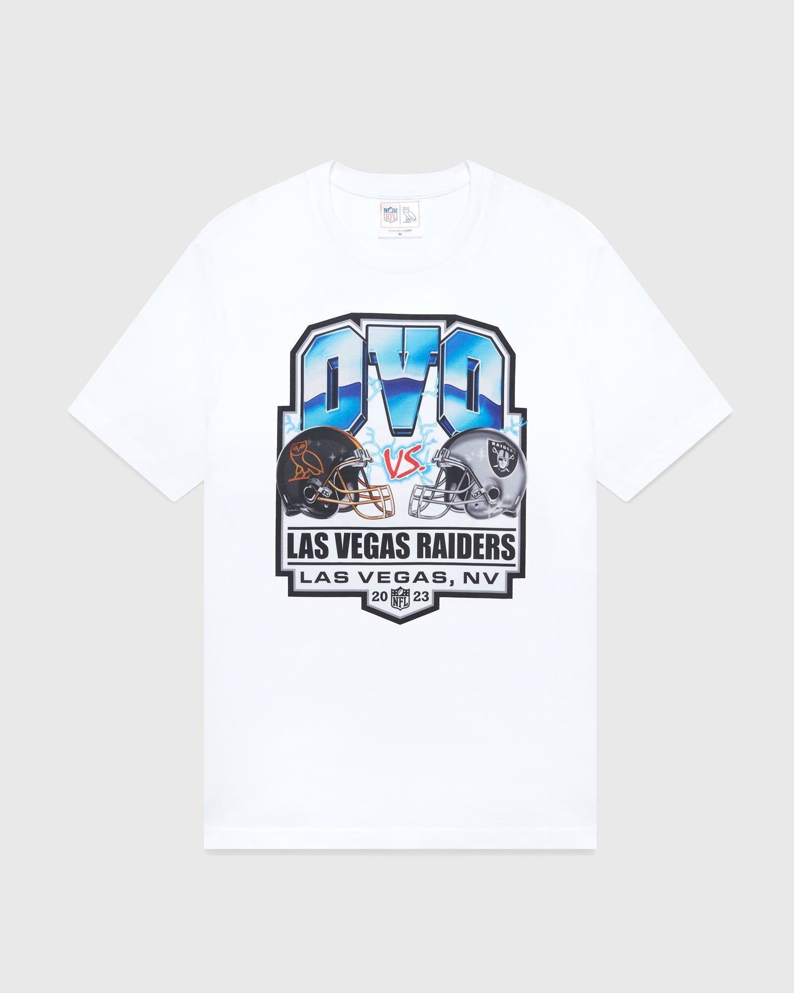 NFL LAS VEGAS RAIDERS GAME DAY T-SHIRT - WHITE sold by OVO