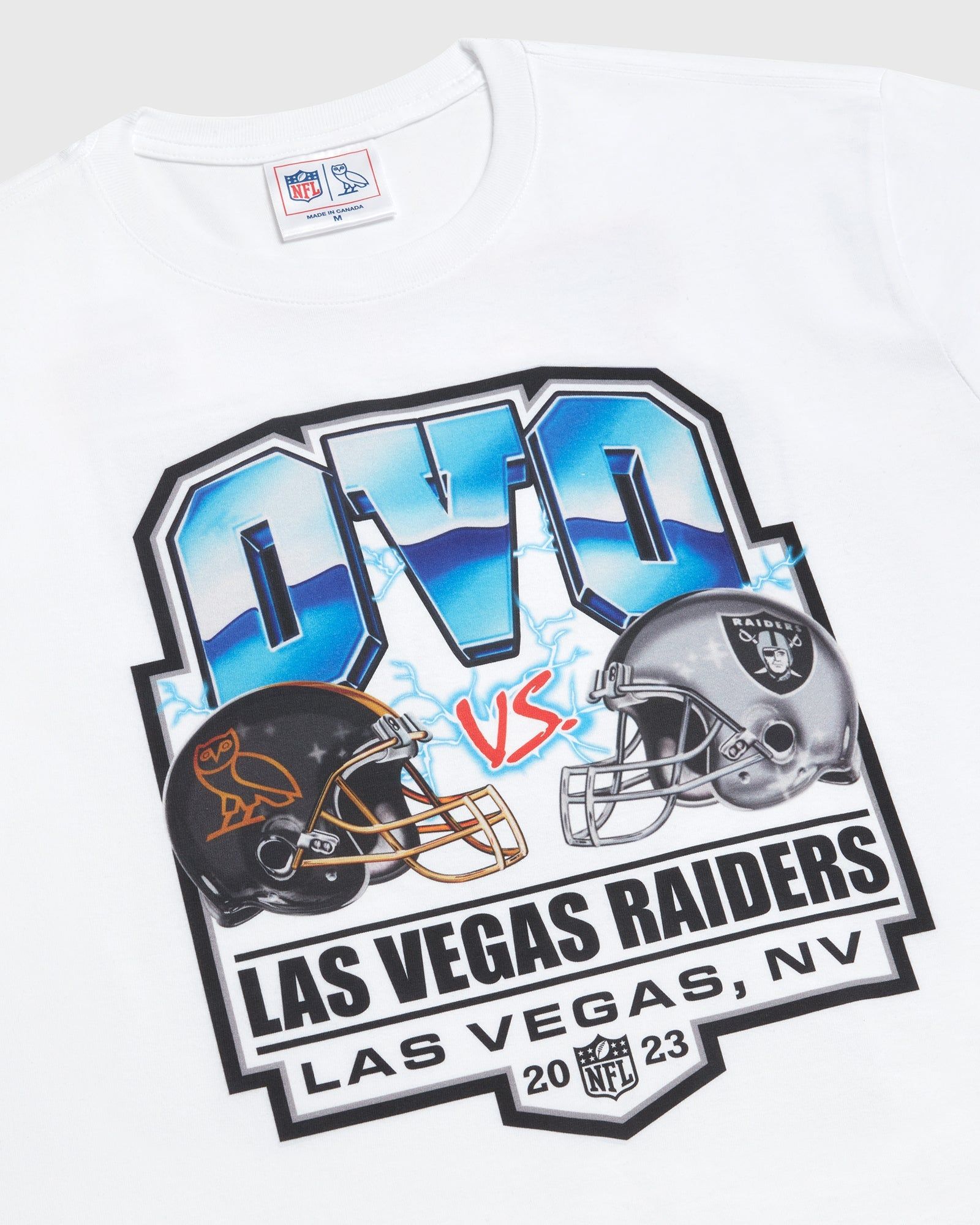 NFL LAS VEGAS RAIDERS GAME DAY T-SHIRT - WHITE sold by OVO product image thumbnail 3
