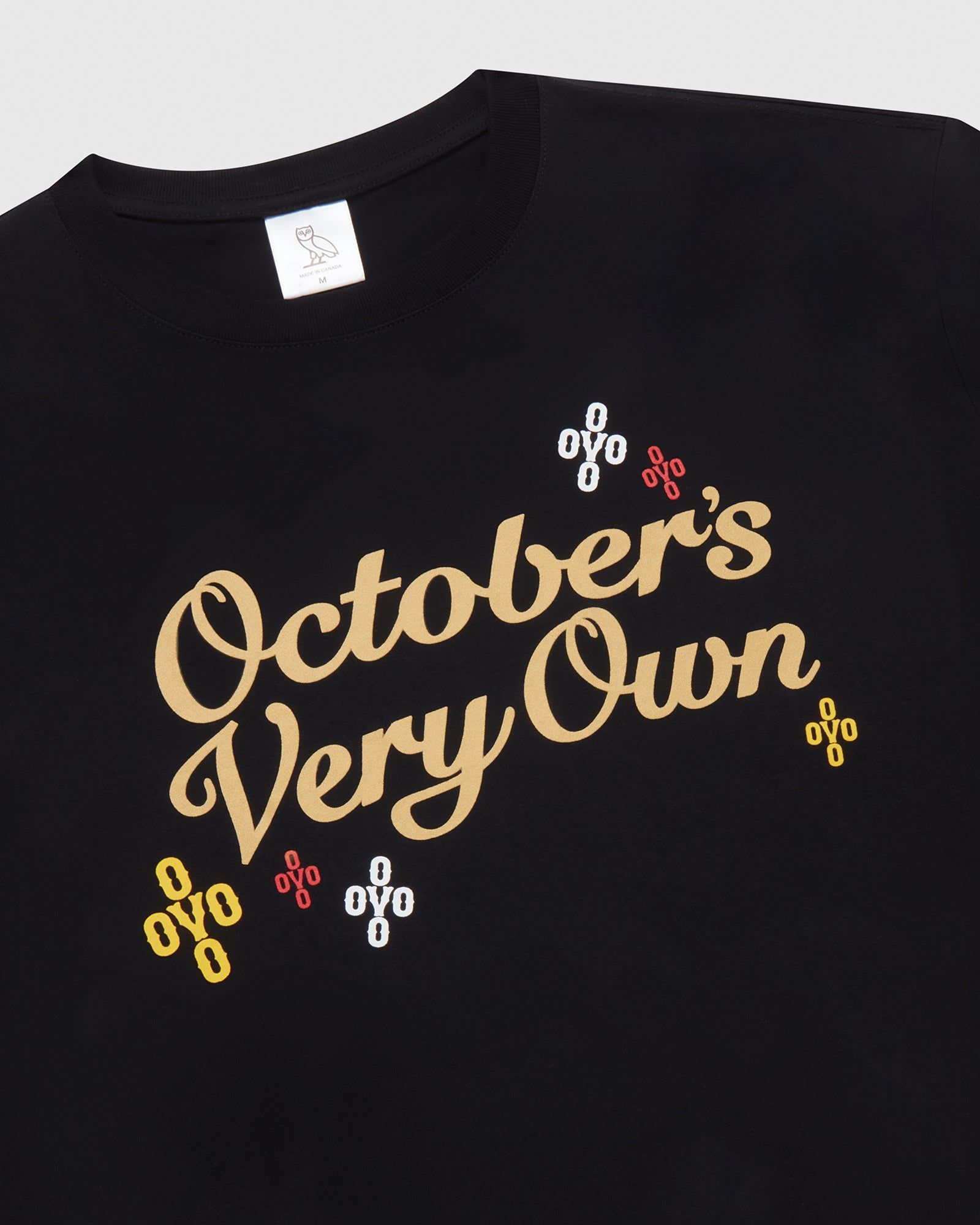 Pom Pom Script T-Shirt - Black sold by OVO product image thumbnail 2