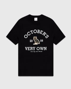 COLLEGIATE T-SHIRT - BLACK sold by OVO