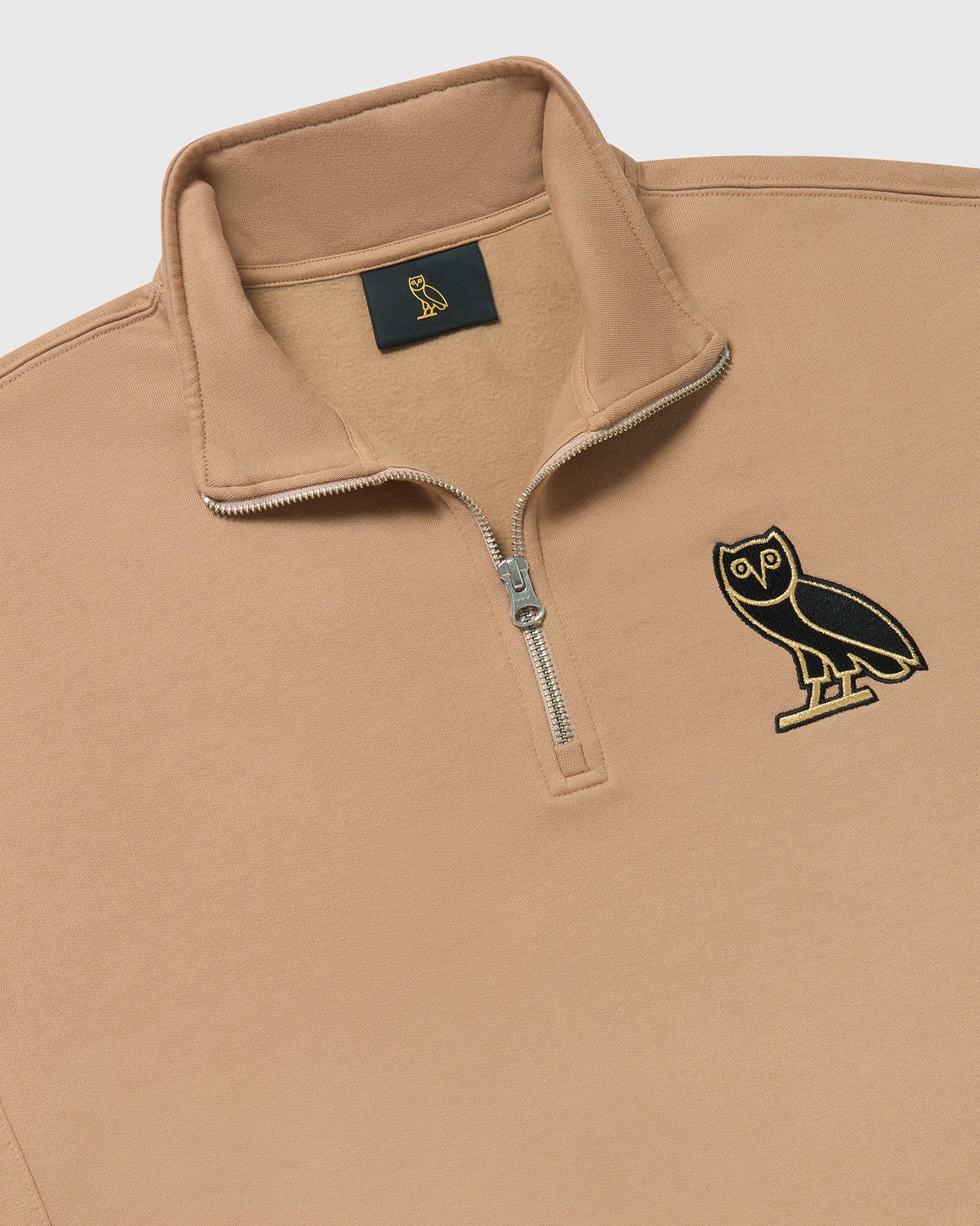 Mini OG Quarter Zip Sweatshirt - Sand sold by OVO product image thumbnail 3
