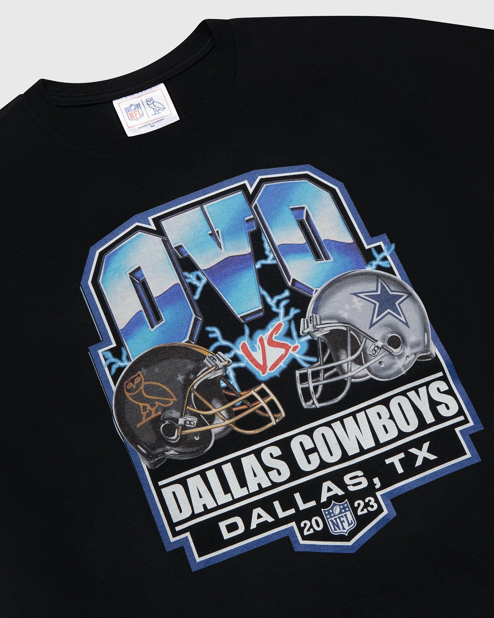 NFL DALLAS COWBOYS GAME DAY T-SHIRT - BLACK sold by OVO product image thumbnail 3