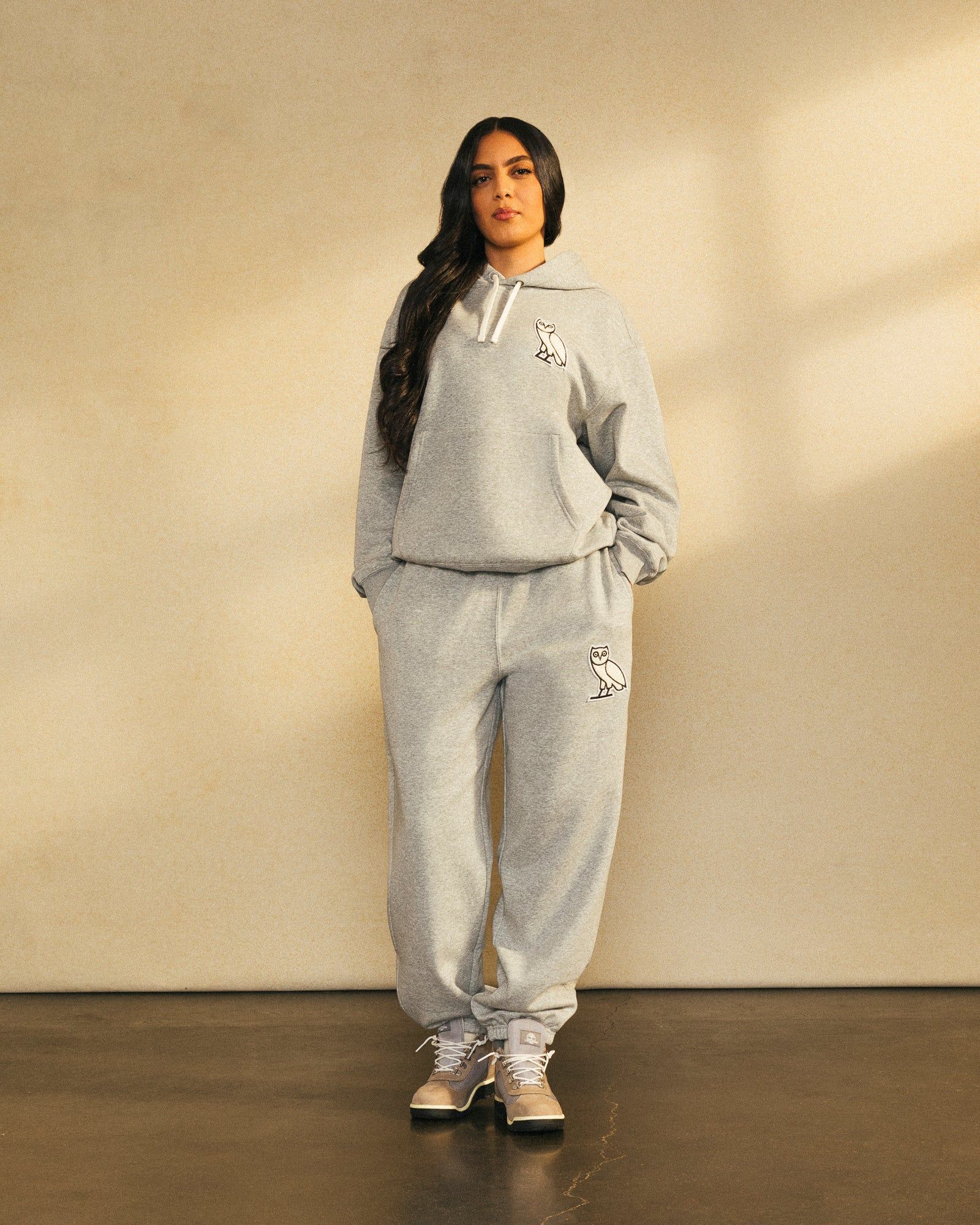 Mini OG Plush Sweatpant - Heather Grey sold by OVO product image thumbnail 2