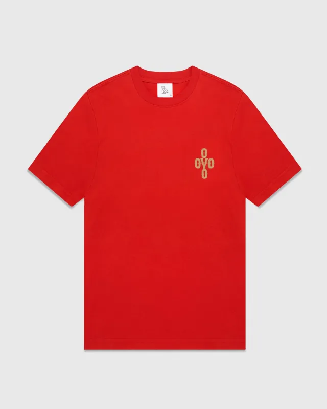 POM POM T-SHIRT - RED sold by OVO