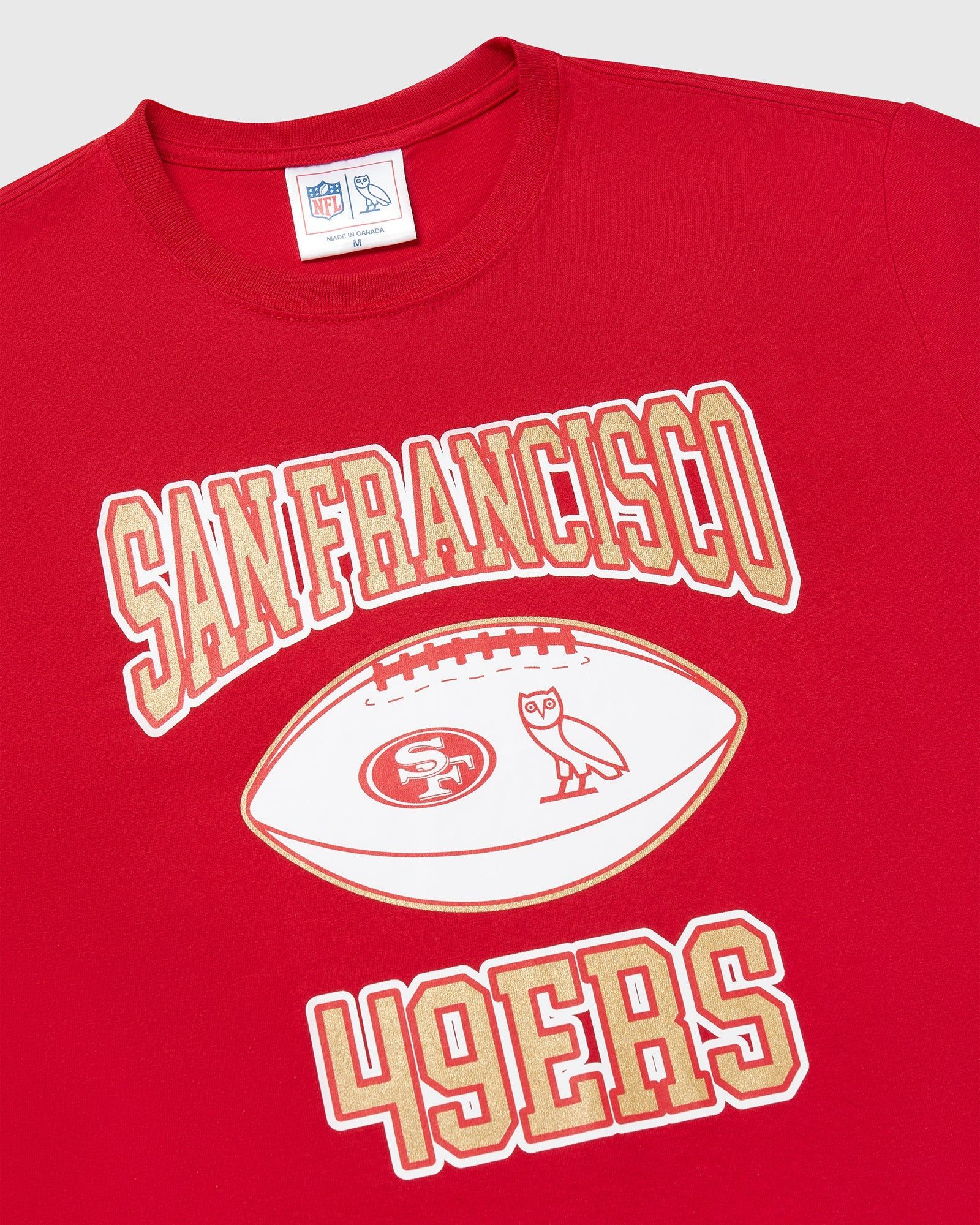 NFL SAN FRANCISCO 49ERS LONGSLEEVE T-SHIRT - RED sold by OVO product image thumbnail 3