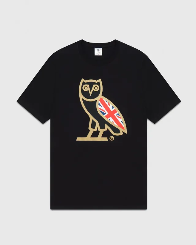 UK OG T-SHIRT - BLACK sold by OVO