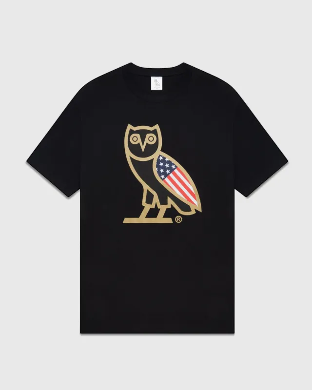 US OG T-SHIRT - BLACK made by OVO