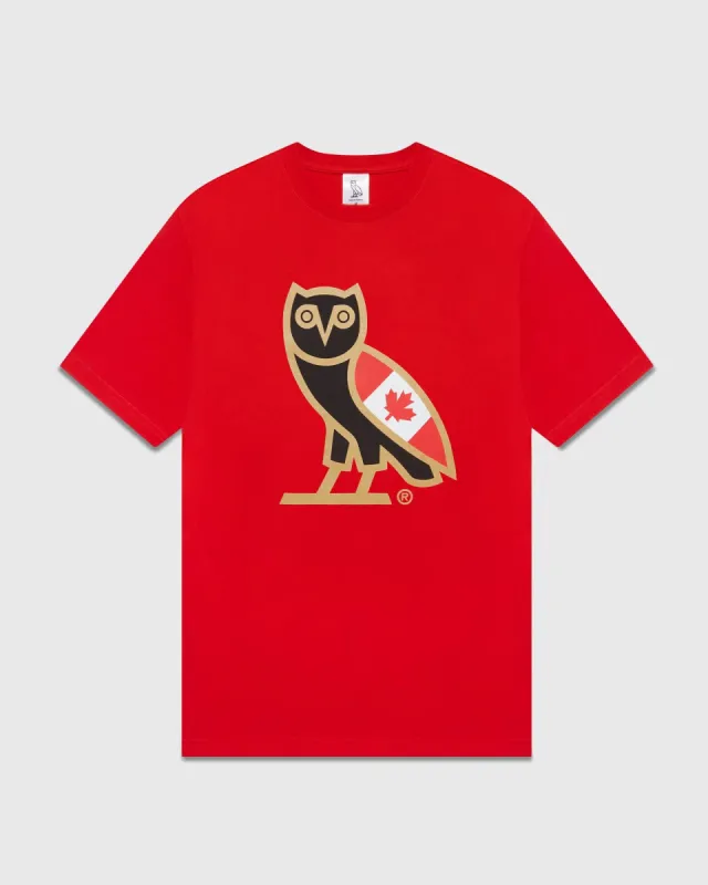 CANADA OG T-SHIRT - RED made by OVO