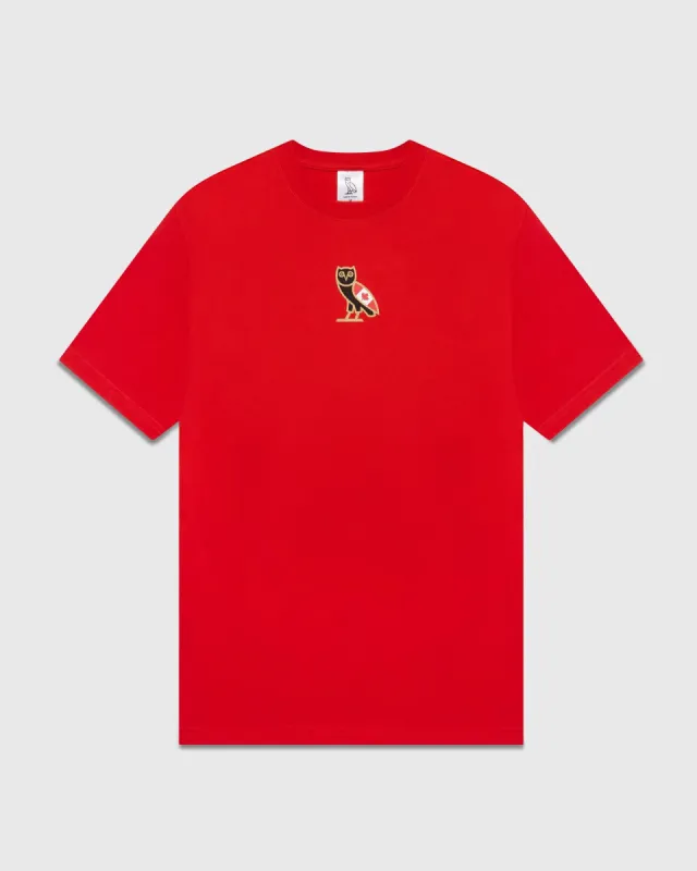 CANADA CLASSIC T-SHIRT - RED sold by OVO