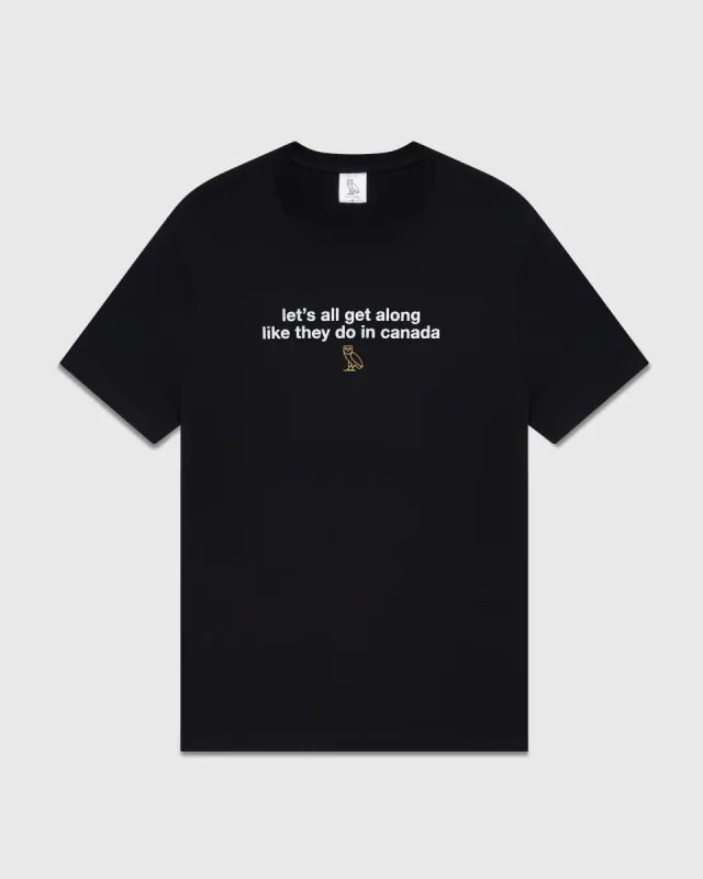 WORLD PEACE T-SHIRT - BLACK sold by OVO