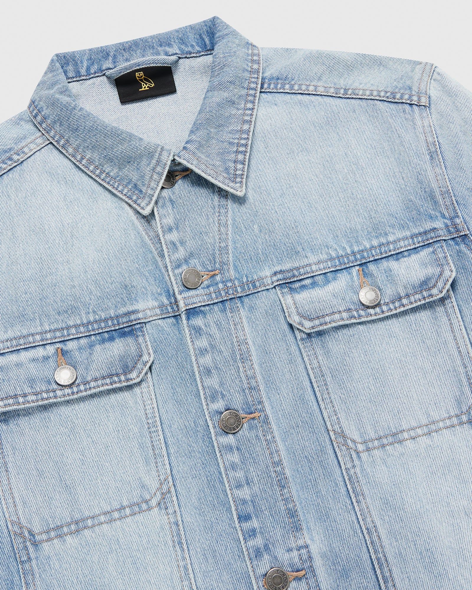 Trucker Jacket - Light Washed Indigo sold by OVO product image thumbnail 4