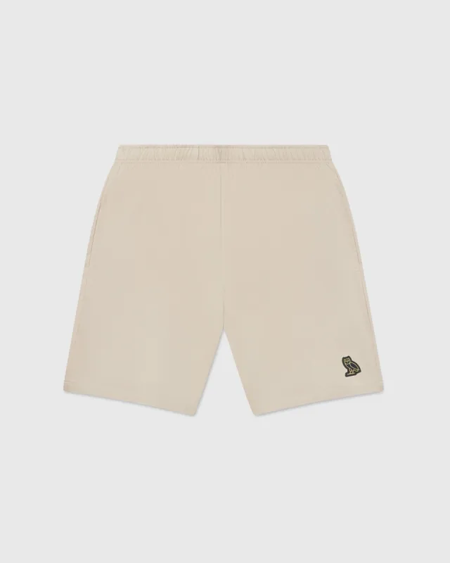 TWILL PULL ON SHORTS - SAND sold by OVO