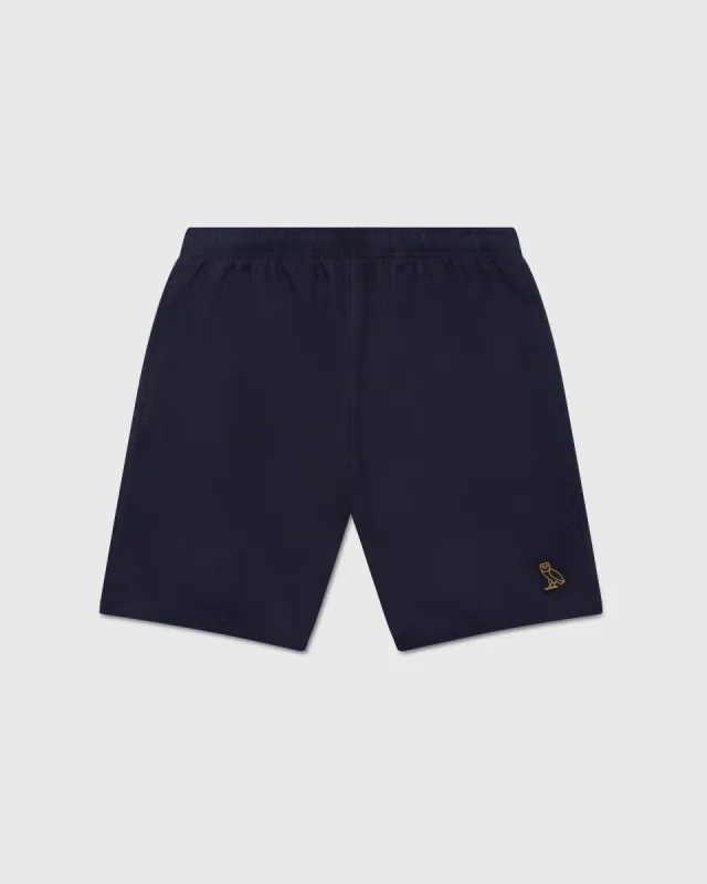 TWILL PULL ON SHORTS - NAVY sold by OVO