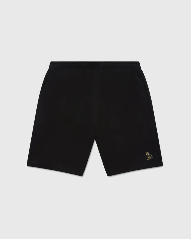 TWILL PULL ON SHORTS - BLACK sold by OVO