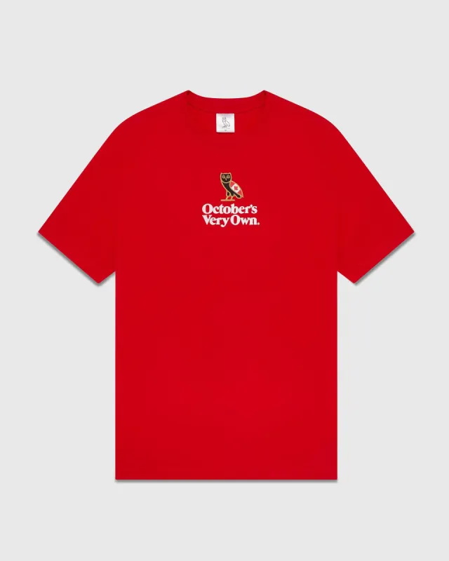HERITAGE T-SHIRT - RED sold by OVO