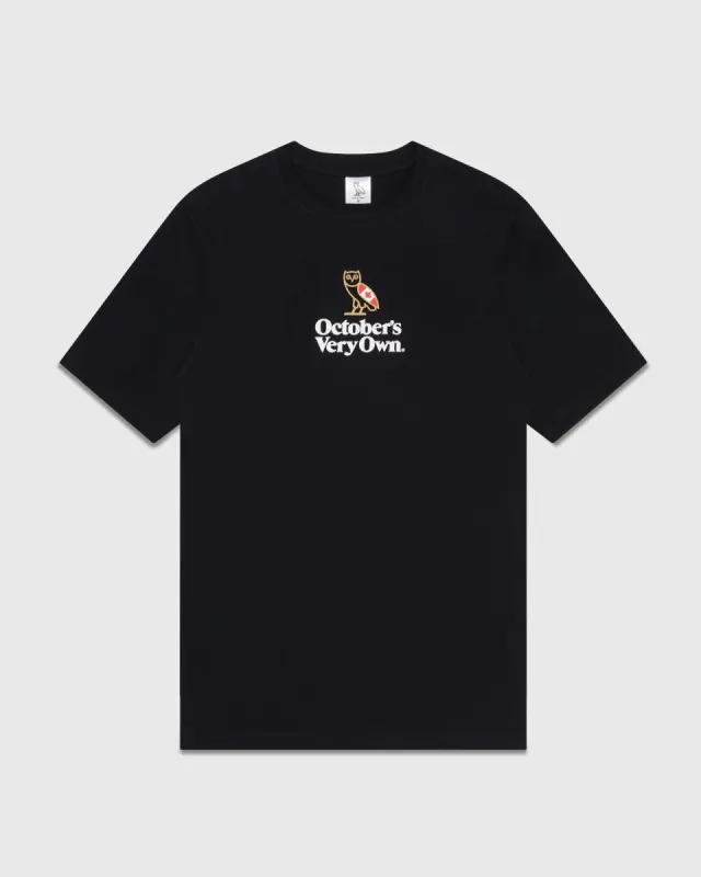 HERITAGE T-SHIRT - BLACK sold by OVO