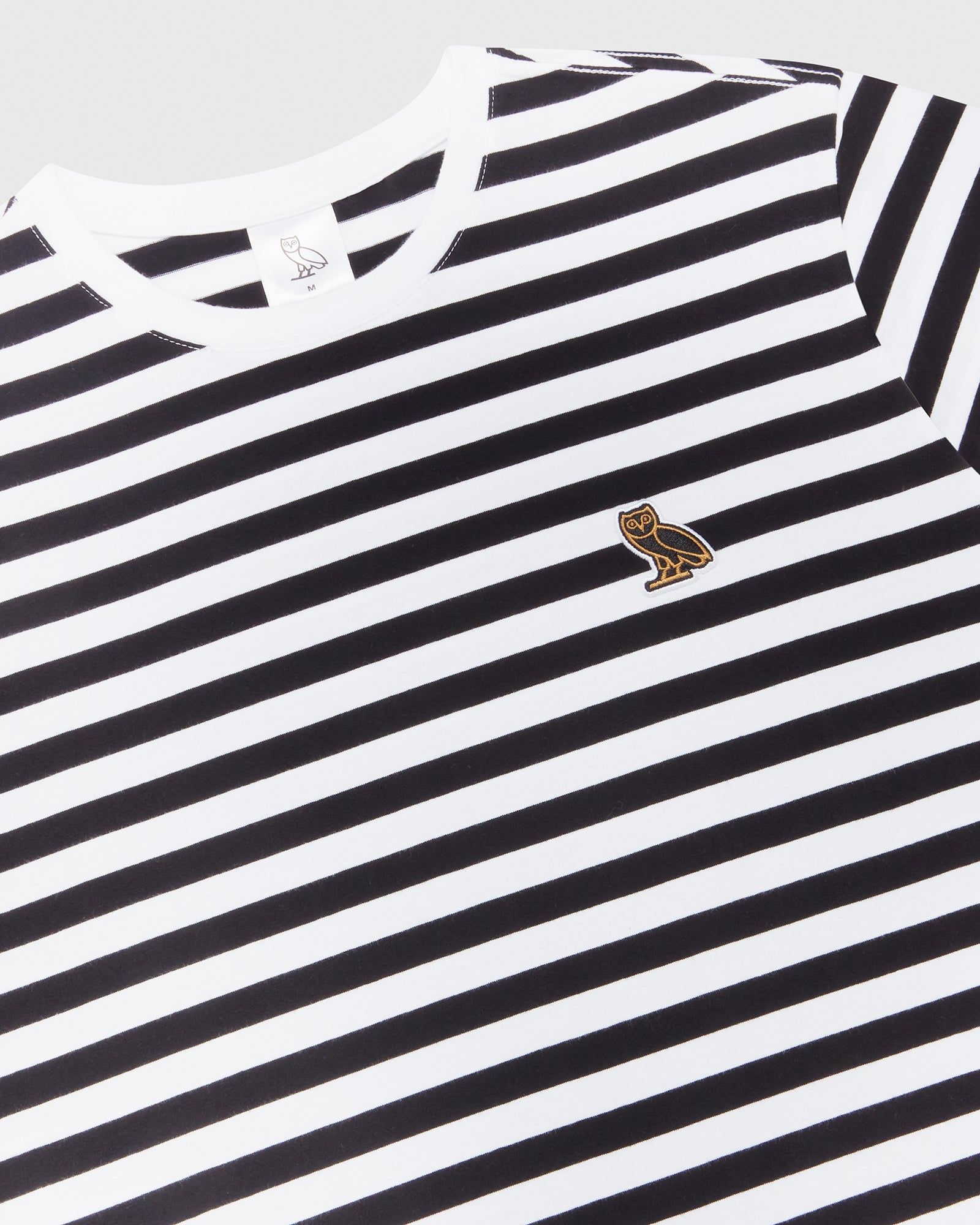 NAUTICAL STRIPE T-SHIRT - BLACK/WHITE sold by OVO product image thumbnail 2