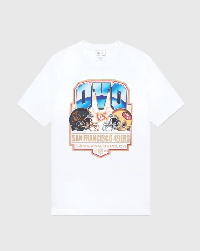 NFL SAN FRANCISCO 49ERS GAME DAY T-SHIRT - WHITE sold by OVO