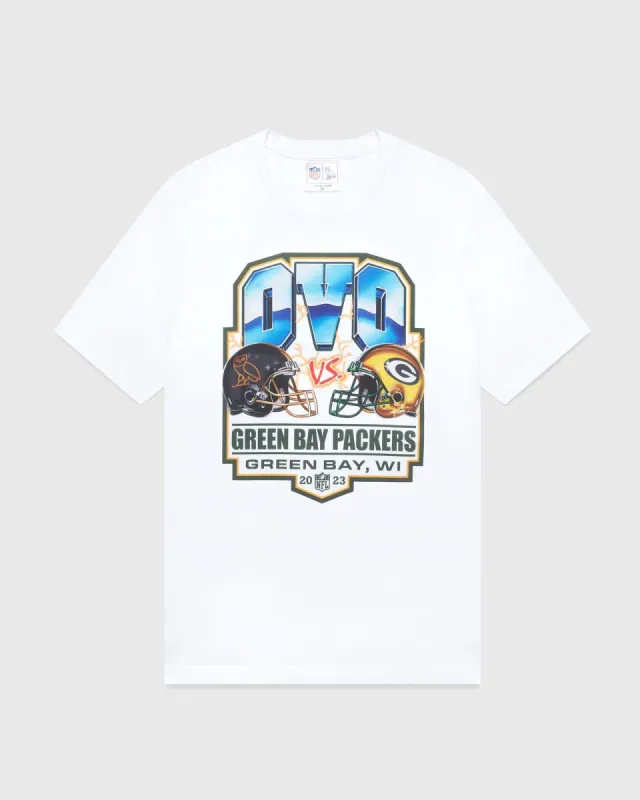 NFL GREEN BAY PACKERS GAME DAY T-SHIRT - WHITE sold by OVO