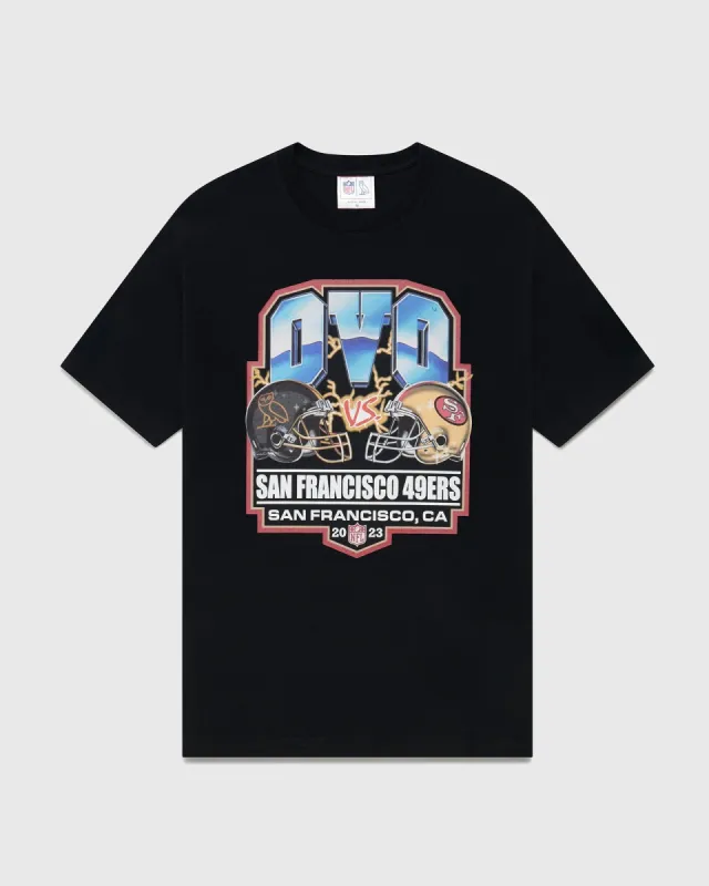 NFL SAN FRANCISCO 49ERS GAME DAY T-SHIRT - BLACK sold by OVO
