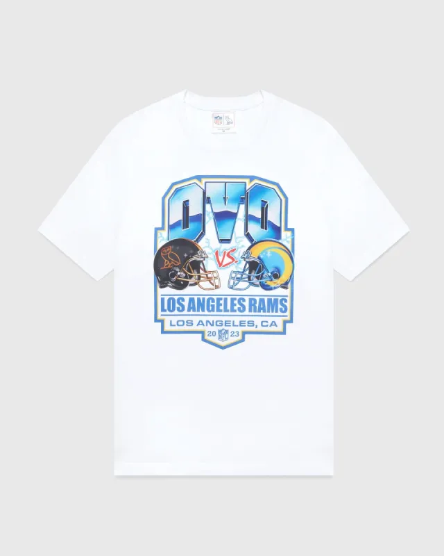 NFL LOS ANGELES RAMS GAME DAY T-SHIRT - WHITE sold by OVO