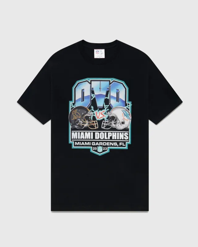 NFL MIAMI DOLPHINS  GAME DAY T-SHIRT - BLACK sold by OVO