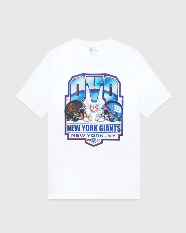 NFL NEW YORK GIANTS GAME DAY T-SHIRT - WHITE sold by OVO