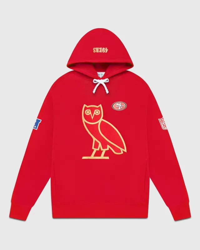 NFL SAN FRANCISCO 49ERS OG HOODIE - RED sold by OVO