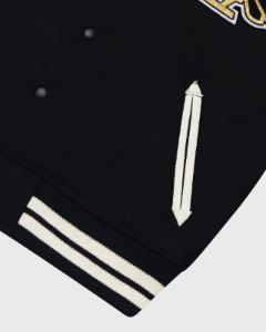 PLAYBOY VARSITY JACKET - BLACK sold by OVO
