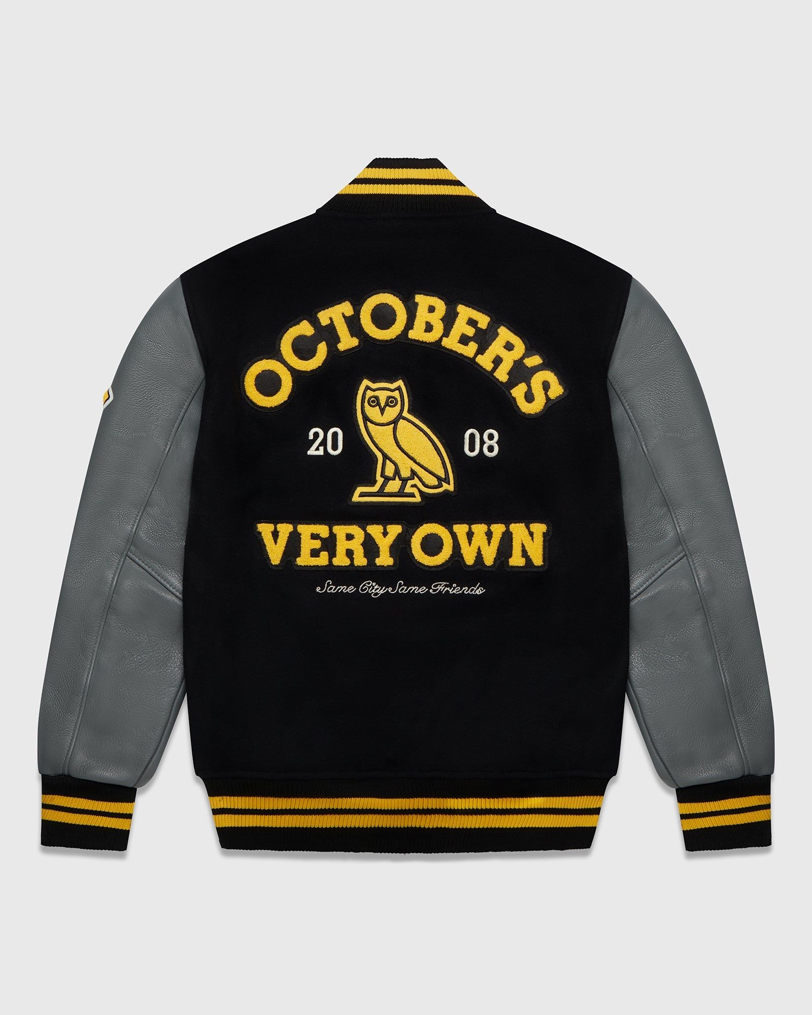 COLLEGIATE VARSITY JACKET - BLACK sold by OVO product image thumbnail 4
