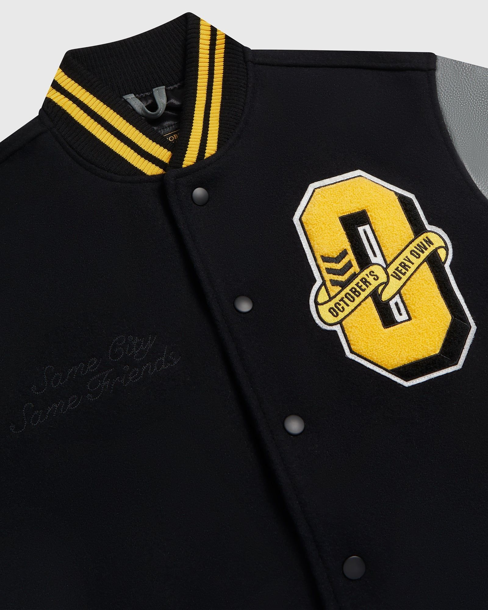 COLLEGIATE VARSITY JACKET - BLACK sold by OVO product image thumbnail 5