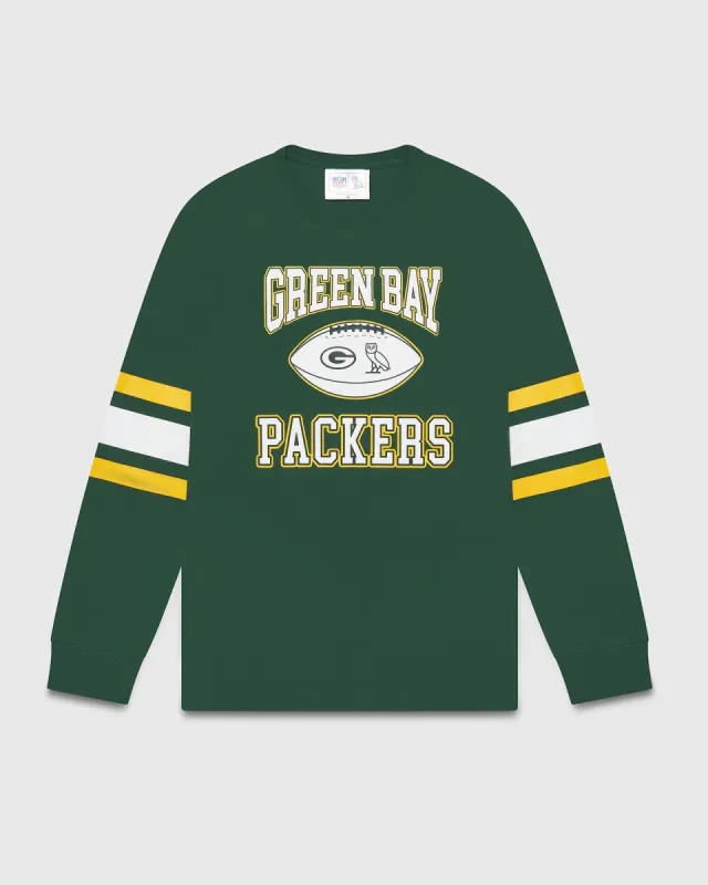NFL GREEN BAY PACKERS LONGSLEEVE T-SHIRT - GREEN sold by OVO