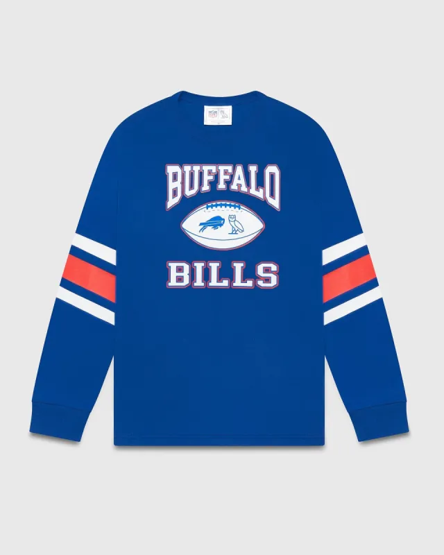 NFL BUFFALO BILLS LONGSLEEVE T-SHIRT - BLUE sold by OVO
