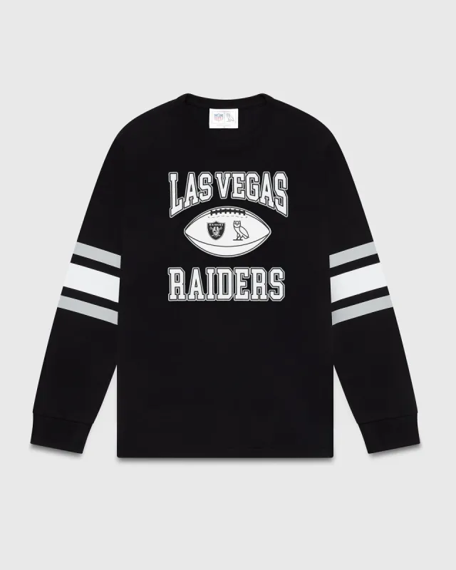 NFL LAS VEGAS RAIDERS LONGSLEEVE T-SHIRT - BLACK sold by OVO