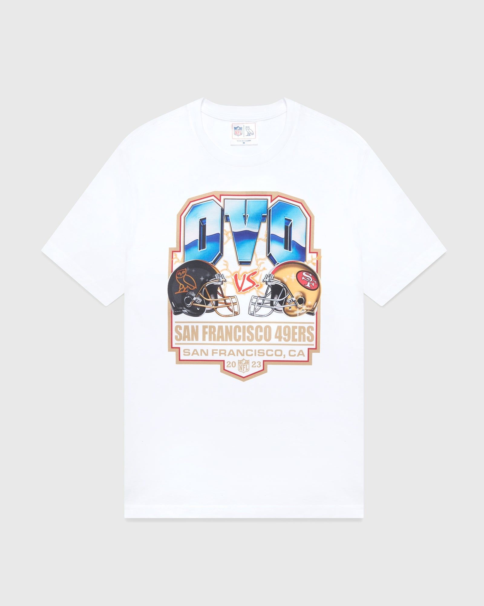 NFL SAN FRANCISCO 49ERS GAME DAY T-SHIRT - WHITE sold by OVO