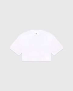 Cropped Shortsleeve T-Shirt - White sold by OVO
