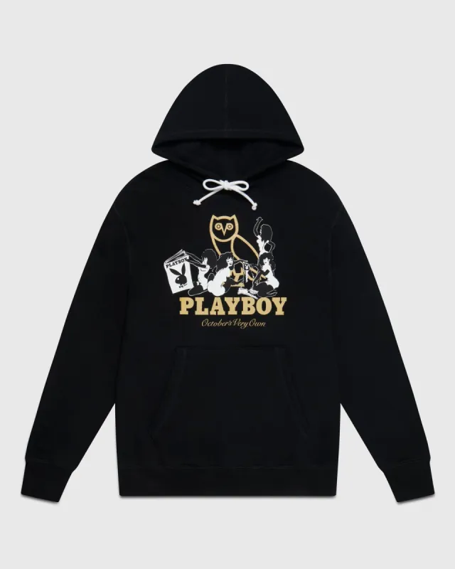 PLAYBOY PIN-UP HOODIE - BLACK sold by OVO