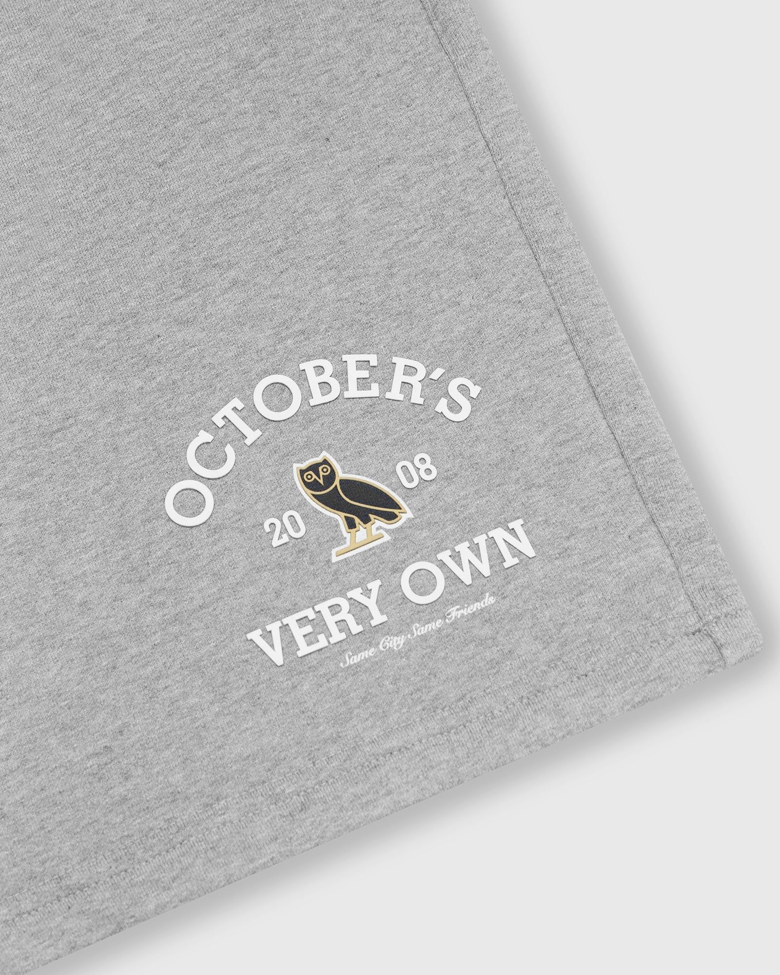 Collegiate Sweatshort - Heather Grey sold by OVO product image thumbnail 5