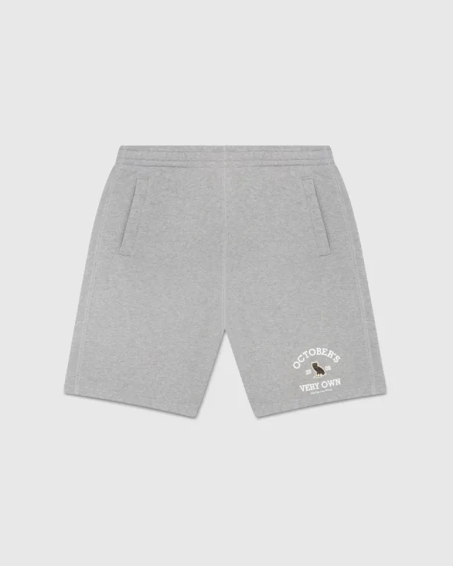 COLLEGIATE SWEATSHORT - HEATHER GREY sold by OVO