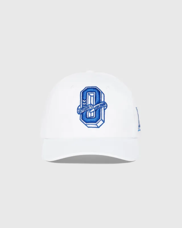 VARSITY O SPORTCAP - WHITE sold by OVO