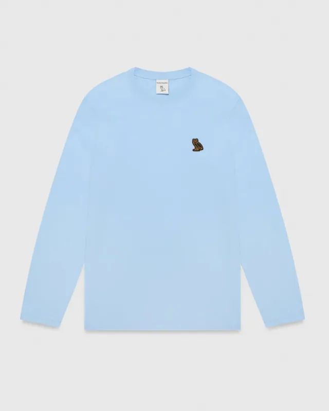 ESSENTIALS LONGSLEEVE T-SHIRT - BLUE sold by OVO