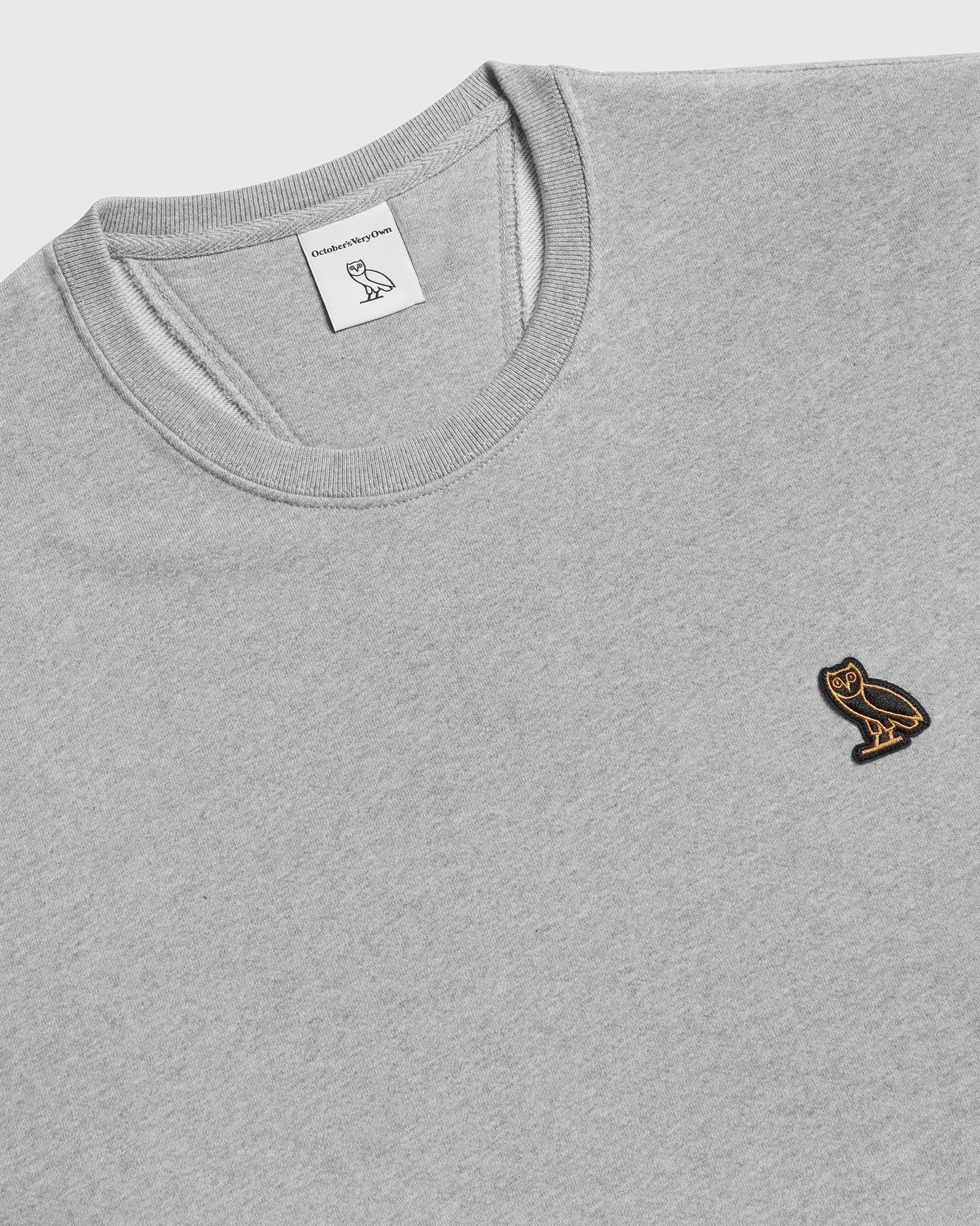 ESSENTIALS CREWNECK - HEATHER GREY sold by OVO product image thumbnail 3