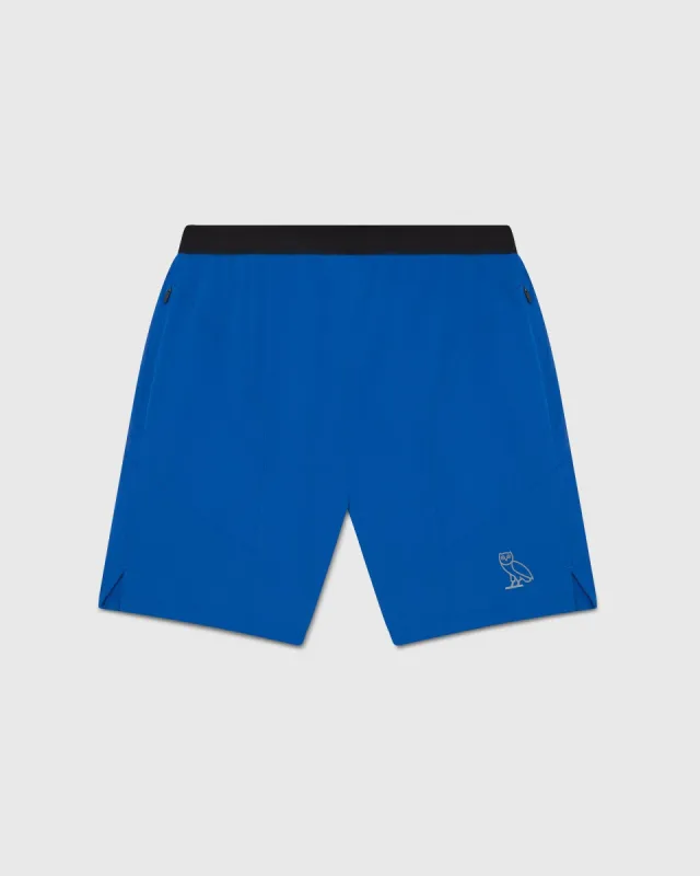 LIGHTWEIGHT NYLON RUNNING SHORT - BLUE sold by OVO