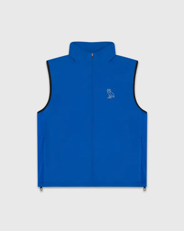 LIGHTWEIGHT NYLON RUNNING VEST - BLUE sold by OVO