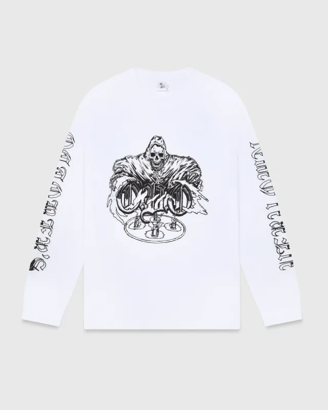 SPELLBOUND LONGSLEEVE T-SHIRT - WHITE sold by OVO