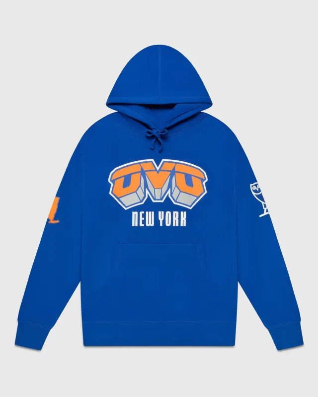 NBA NEW YORK KNICKS HOODIE - BLUE sold by OVO