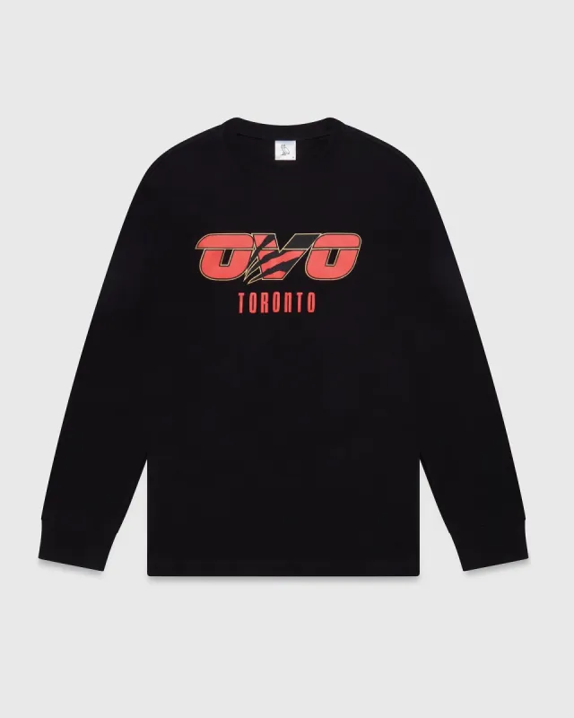NBA Toronto Raptors Longsleeve T-Shirt - Black sold by OVO